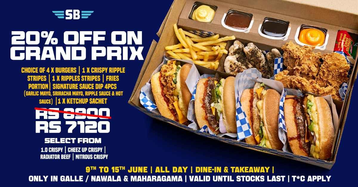 Get 20% OFF on Grand Prix